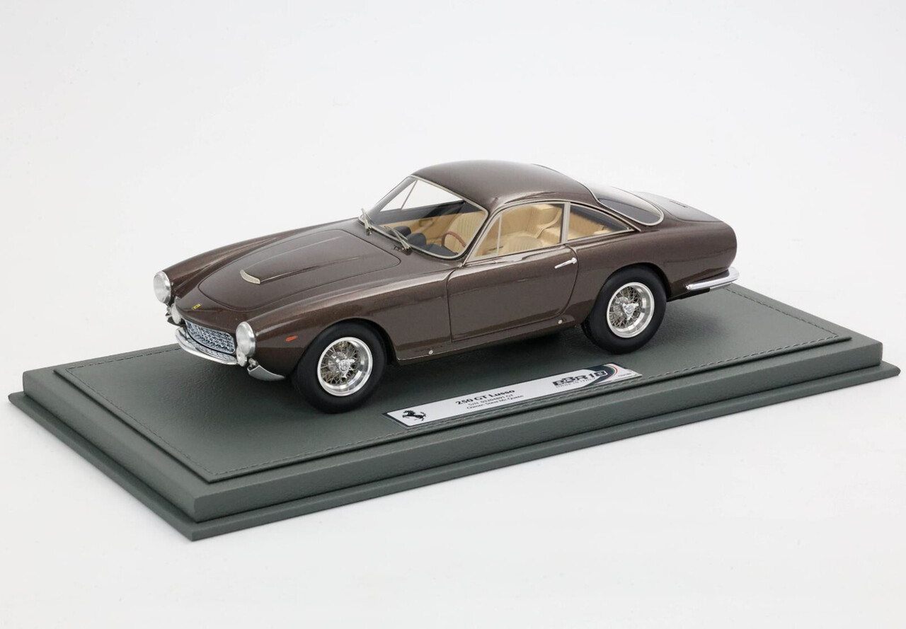 Ferrari Ferrari 250 GT Lusso Coupe 1963 Personal Car Steve McQueen + Showcase - 1:18 - BBR Ferrari Ferrari 250 GT Lusso Coupe 1963 Personal Car Steve McQueen + Showcase - 1:18 - BBR