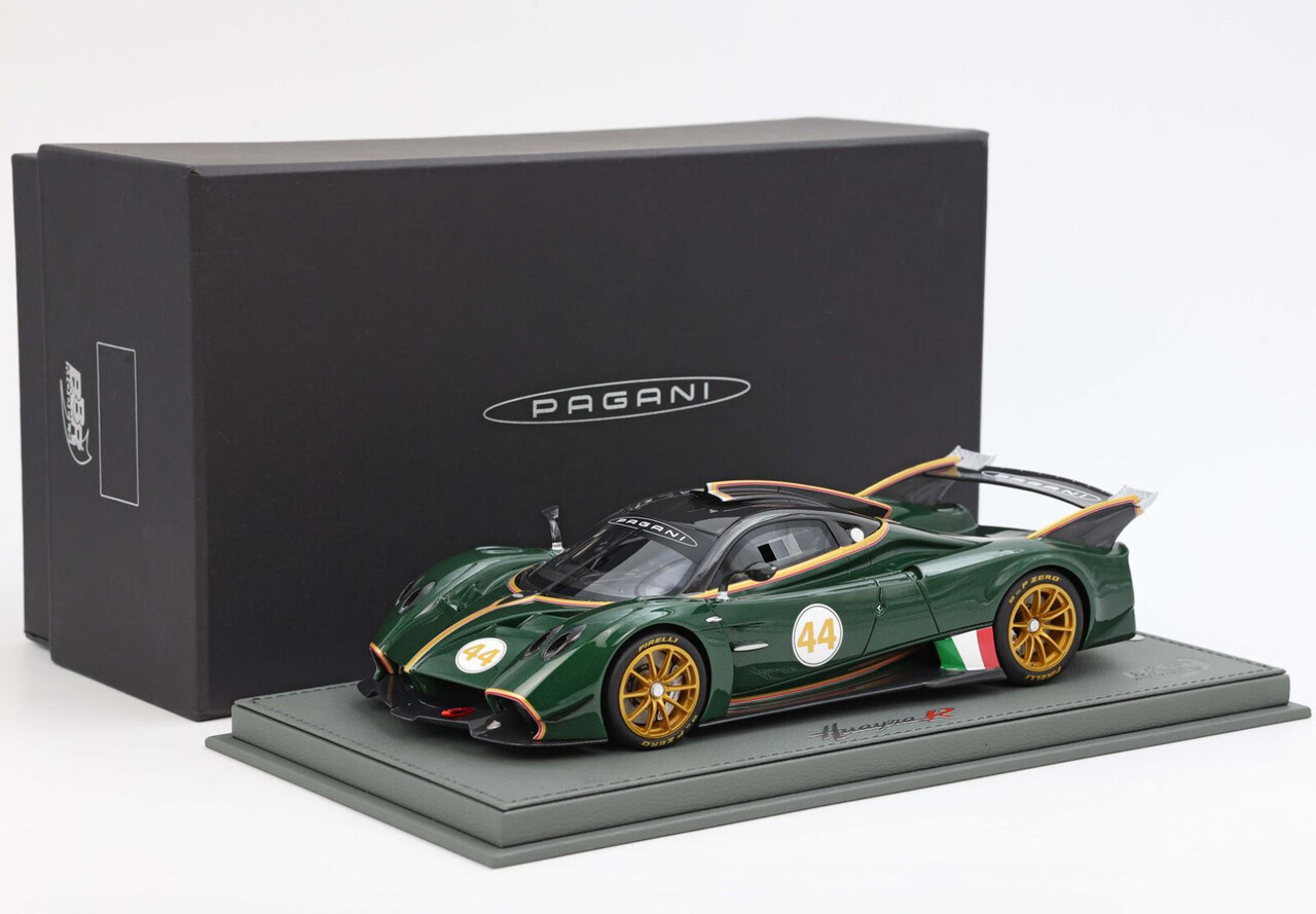 Pagani Pagani Huyara R #44 Racing 2021 + Showcase - 1:18 - BBR