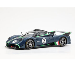Pagani Pagani Huyara R #2 Racing 2021 + Showcase - 1:18 - BBR Pagani Pagani Huyara R #2 Racing 2021 + Showcase - 1:18 - BBR