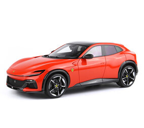 Ferrari Ferrari Purosangue SUV Panoramic Roof 2022 + Showcase - 1:18 - BBR Ferrari Ferrari Purosangue SUV Panoramic Roof 2022 + Showcase - 1:18 - BBR