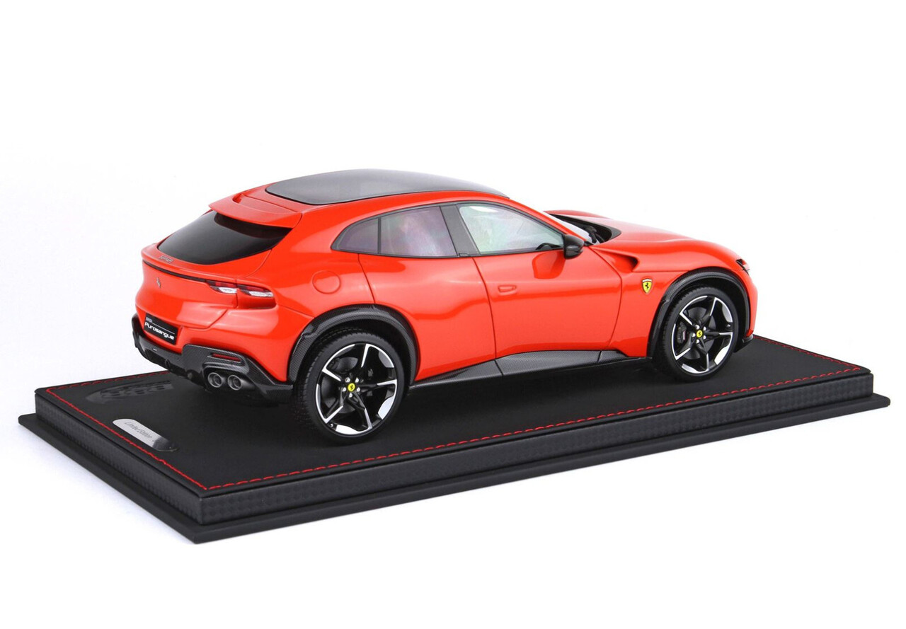 Ferrari Ferrari Purosangue SUV Panoramic Roof 2022 + Showcase - 1:18 - BBR Ferrari Ferrari Purosangue SUV Panoramic Roof 2022 + Showcase - 1:18 - BBR