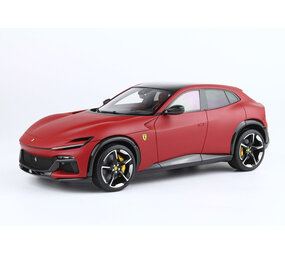 Ferrari Ferrari Purosangue SUV Panoramic Roof 2022 + Showcase - 1:18 - BBR Ferrari Ferrari Purosangue SUV Panoramic Roof 2022 + Showcase - 1:18 - BBR