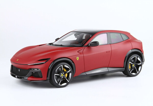 Ferrari Ferrari Purosangue SUV Panoramic Roof 2022 + Showcase - 1:18 - BBR Ferrari Ferrari Purosangue SUV Panoramic Roof 2022 + Showcase - 1:18 - BBR