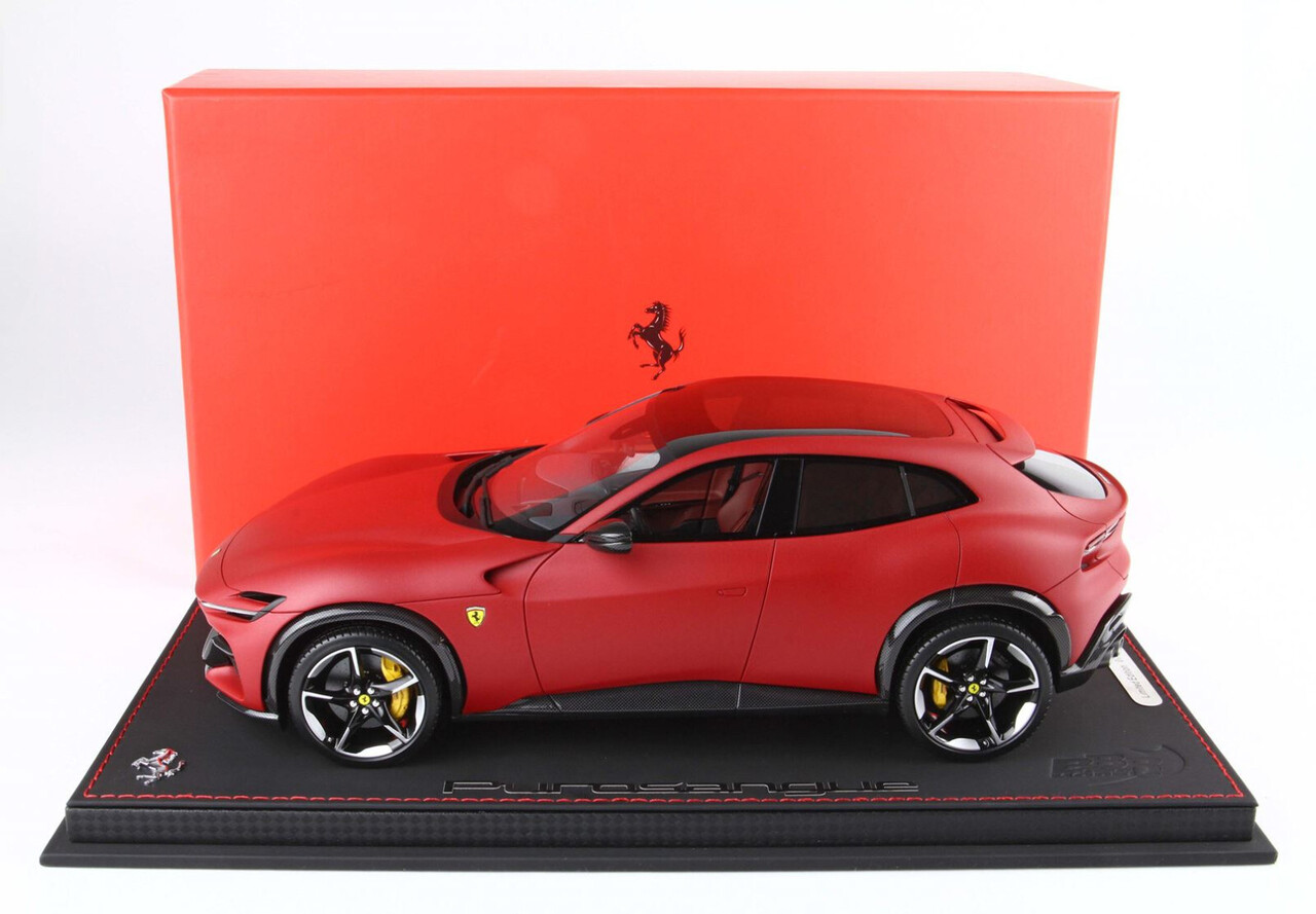 Ferrari Ferrari Purosangue SUV Panoramic Roof 2022 + Showcase - 1:18 - BBR Ferrari Ferrari Purosangue SUV Panoramic Roof 2022 + Showcase - 1:18 - BBR