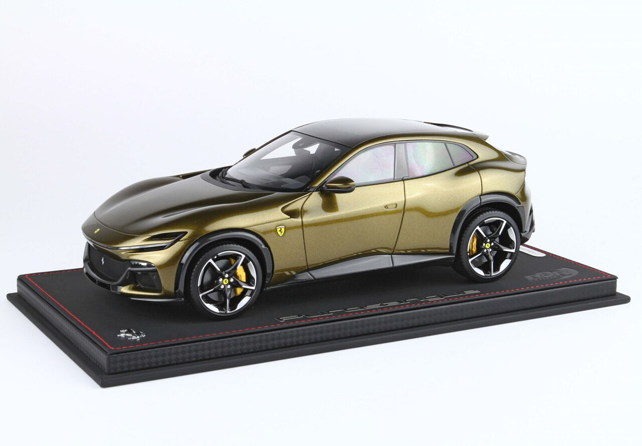 Ferrari Ferrari Purosangue SUV Panoramic Roof 2022 + Showcase - 1:18 - BBR Ferrari Ferrari Purosangue SUV Panoramic Roof 2022 + Showcase - 1:18 - BBR