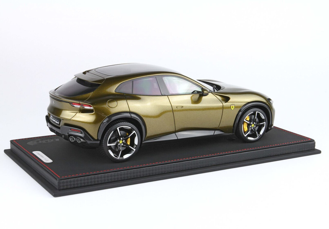 Ferrari Ferrari Purosangue SUV Panoramic Roof 2022 + Showcase - 1:18 - BBR Ferrari Ferrari Purosangue SUV Panoramic Roof 2022 + Showcase - 1:18 - BBR
