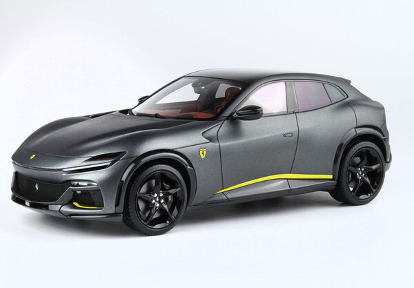 Ferrari Ferrari Purosangue SUV Panoramic Roof 2022 + Showcase - 1:18 - BBR Ferrari Ferrari Purosangue SUV Panoramic Roof 2022 + Showcase - 1:18 - BBR