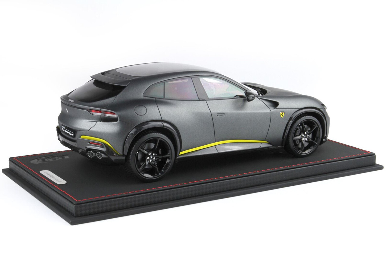 Ferrari Ferrari Purosangue SUV Panoramic Roof 2022 + Showcase - 1:18 - BBR Ferrari Ferrari Purosangue SUV Panoramic Roof 2022 + Showcase - 1:18 - BBR