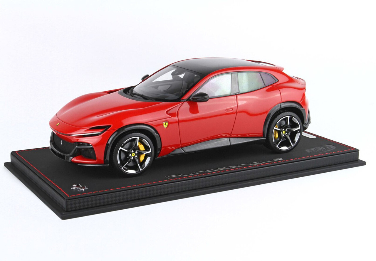 Ferrari Ferrari Purosangue SUV Panoramic Roof 2022 + Showcase - 1:18 - BBR Ferrari Ferrari Purosangue SUV Panoramic Roof 2022 + Showcase - 1:18 - BBR