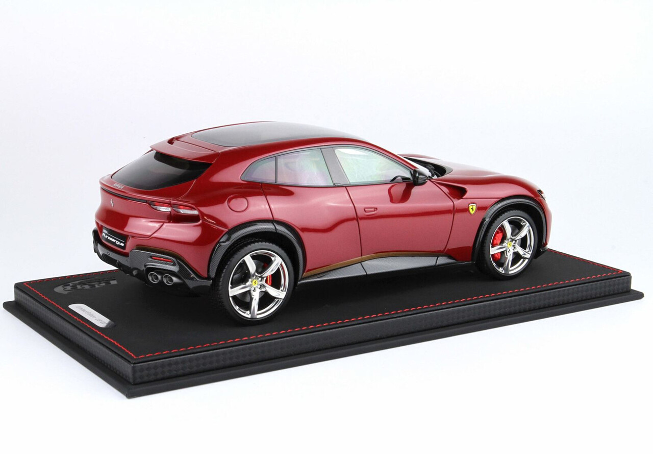 Ferrari Ferrari Purosangue SUV Panoramic Roof 2022 + Showcase - 1:18 - BBR Ferrari Ferrari Purosangue SUV Panoramic Roof 2022 + Showcase - 1:18 - BBR