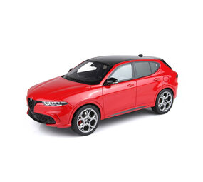 Alfa Romeo Alfa Romeo Tonale Tributo Black Roof Plug-in-Hybrid 2023 + Showcase - 1:18 - BBR Alfa Romeo Alfa Romeo Tonale Tributo Black Roof Plug-in-Hybrid 2023 + Showcase - 1:18 - BBR