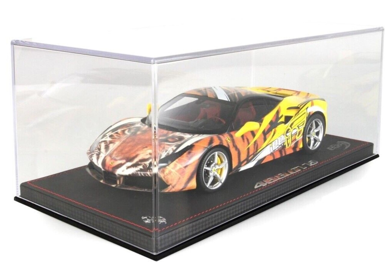 Ferrari Ferrari 458 GTB IPE Tiger 2021 + Showcase - 1:18 - BBR Ferrari Ferrari 458 GTB IPE Tiger 2021 + Showcase - 1:18 - BBR