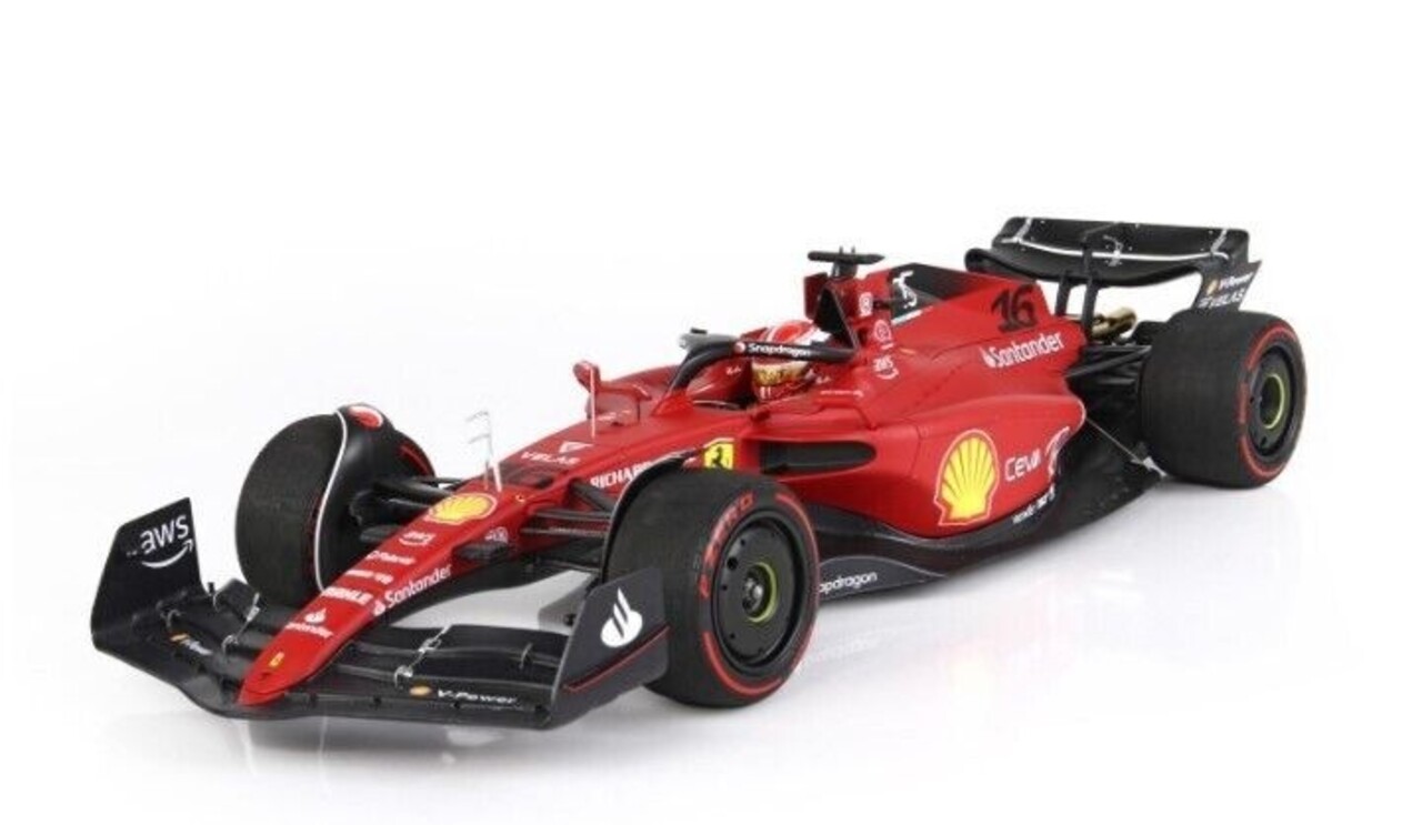 Formule 1 Ferrari F1-75 Team Scuderia Ferrari #16 Winner GP Bahrain 2022 C.Leclerc - 1:18 - BBR Formule 1 Ferrari F1-75 Team Scuderia Ferrari #16 Winner GP Bahrain 2022 C.Leclerc - 1:18 - BBR