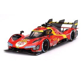 Ferrari Ferrari 499P 3.0L Turbo V6 #50 Team Ferrari AF Corse 3rd WEC 1000 Miles Sebring 2023 - 1:18 - BBR Ferrari Ferrari 499P 3.0L Turbo V6 #50 Team Ferrari AF Corse 3rd WEC 1000 Miles Sebring 2023 - 1:18 - BBR