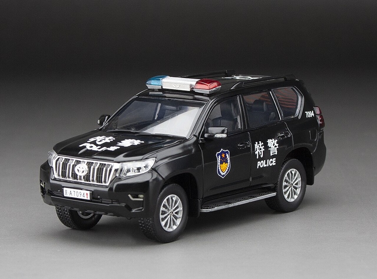Toyota Toyota Land Cruiser Prado 2018 Beijing Police (SWAT) - 1:43 - Vitesse Toyota Toyota Land Cruiser Prado 2018 Beijing Police (SWAT) - 1:43 - Vitesse