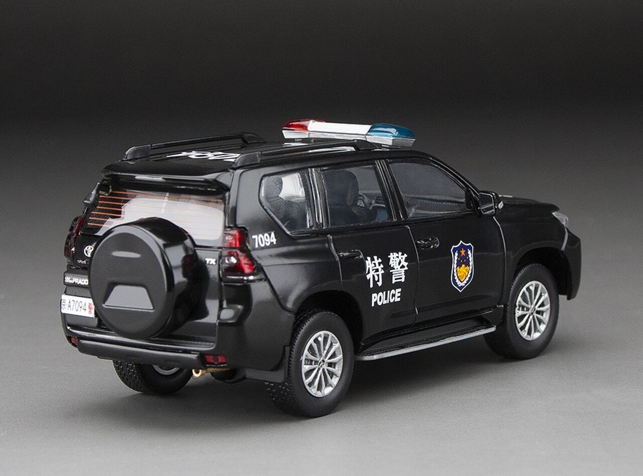 Toyota Toyota Land Cruiser Prado 2018 Beijing Police (SWAT) - 1:43 - Vitesse Toyota Toyota Land Cruiser Prado 2018 Beijing Police (SWAT) - 1:43 - Vitesse