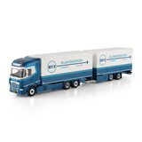Daf DAF XG+ Rigid Reefer Truck 6x2 + Drawbar Rigid Reefer Trailer 2 Axle 'RVE Plantenexport' - 1:50 - WSI Models Daf DAF XG+ Rigid Reefer Truck 6x2 + Drawbar Rigid Reefer Trailer 2 Axle 'RVE Plantenexport' - 1:50 - WSI Models