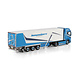 Daf DAF XG+ Tractor 4x2 + Reefer Semitrailer 3 Axle 'Hoogendoorn Transport' - 1:50 - WSI Models Daf DAF XG+ Tractor 4x2 + Reefer Semitrailer 3 Axle 'Hoogendoorn Transport' - 1:50 - WSI Models