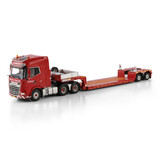Daf DAF XG+ 2025 Tractor 6x4+ Euro PX Low Loader 2 Axle 'Nooteboom Red Line' - 1:50 - WSI Models Daf DAF XG+ 2025 Tractor 6x4+ Euro PX Low Loader 2 Axle 'Nooteboom Red Line' - 1:50 - WSI Models