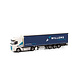 Daf DAF XF SH Tractor 4x2 + Curtainside Semitrailer 3 Axle 'Willems Logistics' - 1:50 - WSI Models Daf DAF XF SH Tractor 4x2 + Curtainside Semitrailer 3 Axle 'Willems Logistics' - 1:50 - WSI Models