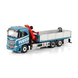 Iveco Iveco S-Way AS Low Rigid Flatbed Truck 6x2 Tag Axle + Palfinger PK 24.001 SLD5 Crane - 1:50 - WSI Models Iveco Iveco S-Way AS Low Rigid Flatbed Truck 6x2 Tag Axle + Palfinger PK 24.001 SLD5 Crane - 1:50 - WSI Models