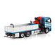 Iveco Iveco S-Way AS Low Rigid Flatbed Truck 6x2 Tag Axle + Palfinger PK 24.001 SLD5 Crane - 1:50 - WSI Models Iveco Iveco S-Way AS Low Rigid Flatbed Truck 6x2 Tag Axle + Palfinger PK 24.001 SLD5 Crane - 1:50 - WSI Models