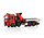 MAN TGX XXL Euro 6C (Facelift) Rigid Truck 8x2 Tag Axle + Palfinger PK 1650 TEC+ Jib (Demountable Flatbed)- 1:50 - WSI Models