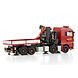 MAN MAN TGX XXL Euro 6C (Facelift) Rigid Truck 8x2 Tag Axle + Palfinger PK 1650 TEC+ Jib (Demountable Flatbed)- 1:50 - WSI Models MAN MAN TGX XXL Euro 6C (Facelift) Rigid Truck 8x2 Tag Axle + Palfinger PK 1650 TEC+ Jib (Demountable Flatbed)- 1:50 - WSI Models
