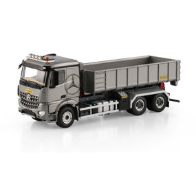 Mercedes-Benz Mercedes-Benz Arocs MP4 Classic Space Rigid Truck 6x4 + Hooklift System + 15M3 Container- 1:50 - WSI Models