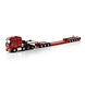 Mercedes-Benz Mercedes-Benz Actros MP5 SLT Tractor Big Space 8x4 + Euro PX Low Loader 3 Axle - 5 Axle Nooteboom Red Line- 1:50 - WSI Models Mercedes-Benz Mercedes-Benz Actros MP5 SLT Tractor Big Space 8x4 + Euro PX Low Loader 3 Axle - 5 Axle Nooteboom Red Line- 1:50 - WSI Models