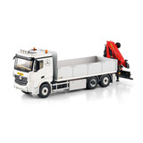 Mercedes-Benz Mercedes-Benz Actros MP5 Classic Space Rigid Flatbed Truck 6x2 Tag Axle + Palfinger PK 19.001 SLD 5 - 1:50 - WSI Models Mercedes-Benz Mercedes-Benz Actros MP5 Classic Space Rigid Flatbed Truck 6x2 Tag Axle + Palfinger PK 19.001 SLD 5 - 1:50 - WSI Models
