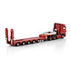 Mercedes-Benz Mercedes-Benz Actros MP5 Tractor Big Space 6x4 + Manoovr Low Loader 5 Axle Nooteboom Red Line - 1:50 - WSI Models Mercedes-Benz Mercedes-Benz Actros MP5 Tractor Big Space 6x4 + Manoovr Low Loader 5 Axle Nooteboom Red Line - 1:50 - WSI Models