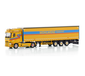 Renault Renault Trucks T High Tractor 4x2 + Curtainside Semitrailer 3 Axle 'Wohlwend Transport' - 1:50 - WSI Models Renault Renault Trucks T High Tractor 4x2 + Curtainside Semitrailer 3 Axle 'Wohlwend Transport' - 1:50 - WSI Models
