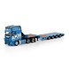 Scania Scania S Highline CS20H 6x4 +Semi Low Loader 4 Axle 'AKM' - 1:50 - WSI Models Scania Scania S Highline CS20H 6x4 +Semi Low Loader 4 Axle 'AKM' - 1:50 - WSI Models