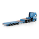 Scania Scania S Highline CS20H 6x4 +Semi Low Loader 4 Axle 'AKM' - 1:50 - WSI Models Scania Scania S Highline CS20H 6x4 +Semi Low Loader 4 Axle 'AKM' - 1:50 - WSI Models