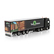 Scania Scania S Highline CS20H 6x2 Twin Steer + Tridec Curtainside Semitrailer 3 Axle 'Tuinvision Group BV' - 1:50 - WSI Models Scania Scania S Highline CS20H 6x2 Twin Steer + Tridec Curtainside Semitrailer 3 Axle 'Tuinvision Group BV' - 1:50 - WSI Models