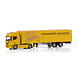Scania Scania R Highline CR20H 4x2 + Tridec Box Semitrailer 2 Axle 'Verhuurbedrijf Zuid-Holland' - 1:50 - WSI Models Scania Scania R Highline CR20H 4x2 + Tridec Box Semitrailer 2 Axle 'Verhuurbedrijf Zuid-Holland' - 1:50 - WSI Models