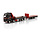 Scania R Highline CR20H Rigid Flatbed Truck 8x2 Tag Axle + Drawbar Flatbed Trailer 2 Axle + Palfinger PK 370 TEC 'Mammoet' - 1:50 - WSI Models