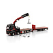 Scania Scania R Highline CR20H Rigid Flatbed Truck 8x2 Tag Axle + Drawbar Flatbed Trailer 2 Axle + Palfinger PK 370 TEC 'Mammoet- 1:50 - WSI Models Scania Scania R Highline CR20H Rigid Flatbed Truck 8x2 Tag Axle + Drawbar Flatbed Trailer 2 Axle + Palfinger PK 370 TEC 'Mammoet- 1:50 - WSI Models