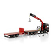 Scania Scania R Highline CR20H Rigid Flatbed Truck 8x2 Tag Axle + Drawbar Flatbed Trailer 2 Axle + Palfinger PK 370 TEC 'Mammoet- 1:50 - WSI Models Scania Scania R Highline CR20H Rigid Flatbed Truck 8x2 Tag Axle + Drawbar Flatbed Trailer 2 Axle + Palfinger PK 370 TEC 'Mammoet- 1:50 - WSI Models