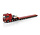 Scania S Highline CS20H 8x4 + Manoovr Flatbed Trailer (Dolly 3 Axle + 7 Axle) 'Nooteboom Red Line' - 1:50 - WSI Models