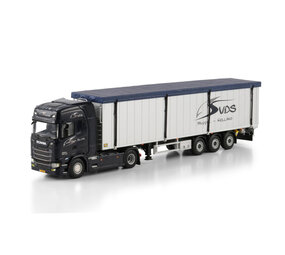 Scania Scania S Higline CS20H 4x2 + Volume Semitrailer 3 Axle 'Van Der Sluis Transport'  - 1:50 - WSI Models Scania Scania S Higline CS20H 4x2 + Volume Semitrailer 3 Axle 'Van Der Sluis Transport'  - 1:50 - WSI Models