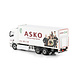 Scania Scania R Normal CR20N Rigid Reefer Truck 6x2 Tag Axle 'Asko' - 1:50 - WSI Models Scania Scania R Normal CR20N Rigid Reefer Truck 6x2 Tag Axle 'Asko' - 1:50 - WSI Models