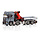 Scania R Highline CR20H  8x2 Tag Axle + Palfinger PK 1350 + Jib (Demountable Flatbed)  - 1:50 - WSI Models