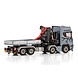 Scania Scania R Highline CR20H 8x2 Tag Axle + Palfinger PK 1350 + Jib (Demountable Flatbed) - 1:50 - WSI Models Scania Scania R Highline CR20H 8x2 Tag Axle + Palfinger PK 1350 + Jib (Demountable Flatbed) - 1:50 - WSI Models