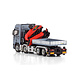 Scania Scania R Highline CR20H 8x2 Tag Axle + Palfinger PK 1350 + Jib (Demountable Flatbed) - 1:50 - WSI Models Scania Scania R Highline CR20H 8x2 Tag Axle + Palfinger PK 1350 + Jib (Demountable Flatbed) - 1:50 - WSI Models