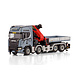 Scania Scania R Highline CR20H 8x2 Tag Axle + Palfinger PK 1350 + Jib (Demountable Flatbed) - 1:50 - WSI Models Scania Scania R Highline CR20H 8x2 Tag Axle + Palfinger PK 1350 + Jib (Demountable Flatbed) - 1:50 - WSI Models