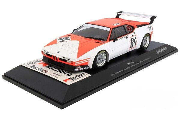 BMW BMW M1 Equipe Dominique Lacaud #84 24h Le Mans 1980 - 1:18 - Minichamps BMW BMW M1 Equipe Dominique Lacaud #84 24h Le Mans 1980 - 1:18 - Minichamps