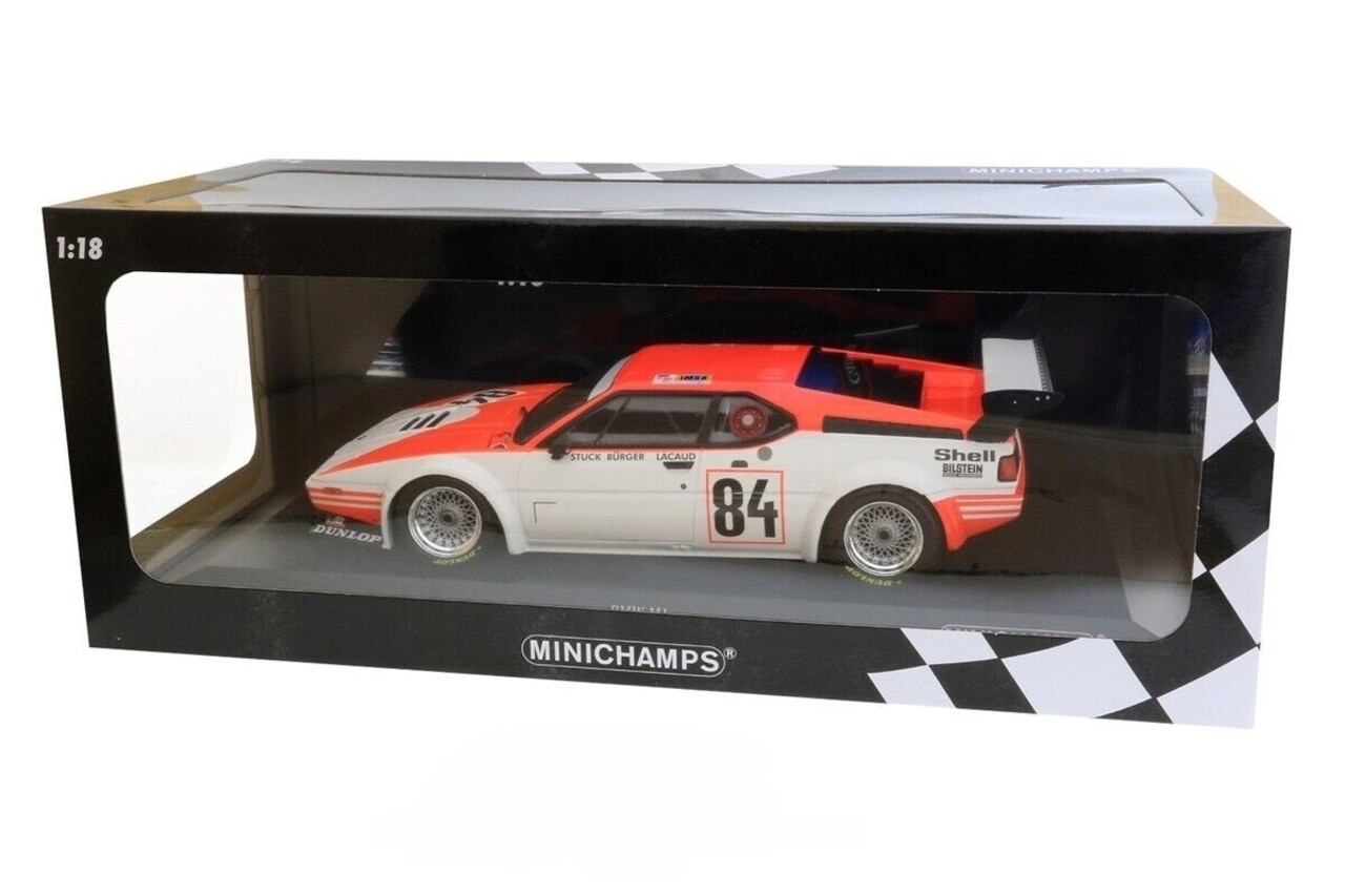 BMW BMW M1 Equipe Dominique Lacaud #84 24h Le Mans 1980 - 1:18 - Minichamps BMW BMW M1 Equipe Dominique Lacaud #84 24h Le Mans 1980 - 1:18 - Minichamps