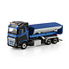 Volvo Volvo FH5 Globetrotter Rigid Truck 6x4 + Hooklift System + Asphalt Container - 1:50 - WSI Models Volvo Volvo FH5 Globetrotter Rigid Truck 6x4 + Hooklift System + Asphalt Container - 1:50 - WSI Models